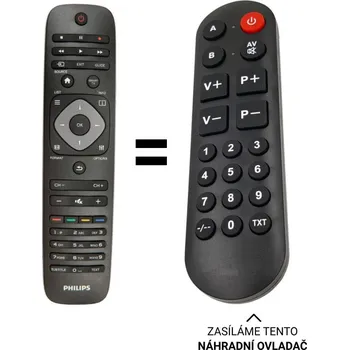 Philips 996590007728 náhradní dálkový ovladač pro seniory