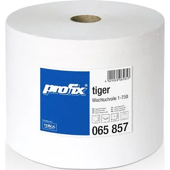 Utěrka Papírová utěrka v roli z dvojitě krepované celulózy vhodná pro přímý kontakt s potravinami. Vyniká vysokou savostí a uplatněním v mnoha průmyslových odvětvích. V balení je 1 role se&nbsp;750 útržky.