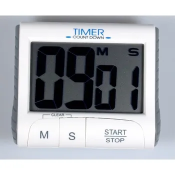 Kuchyňská minutka Digitální minutka s magnetem, bílá