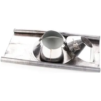 Nábytkové kování ROCCHEGGIANI Průchodka střechou šikmá 80 mm