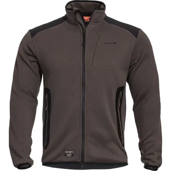 Pánská móda PENTAGON bunda AMINTOR FLEECE TERRA BROWN