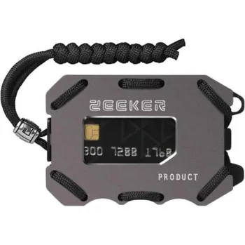 Spona na peníze Amparo Miranda® Pouzdro na karty s klipem na bankovky Zeeker ZK07 Grey