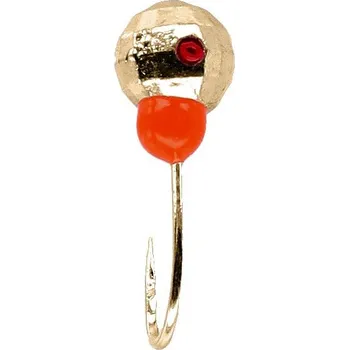 Rybářský háček 5ks - Marmyška Mikado Round Disco Mormyshka 0,3gr Velikost 20 Gold