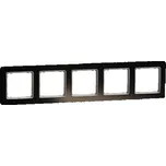 Sedna Elements rámeček 5-násobný tmavé sklo
