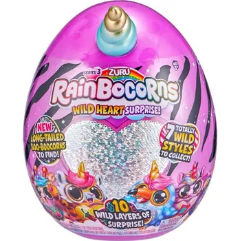 plyšák Zuru Rainbocorns Wild Heart Surprise Series 3