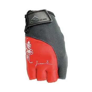 Fitness rukavice Polednik Rukavice Lady Fitness dámské - červené velikost "XS"