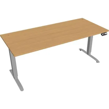 Kancelářský vozík HOBIS výškově stavitelný stůl 180 cm, paměť.ovlad. - MOTION MS 2M 1800, buk + doprava zdarma