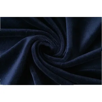Kojenecký plyš, tmavě modrá, látky, metráž