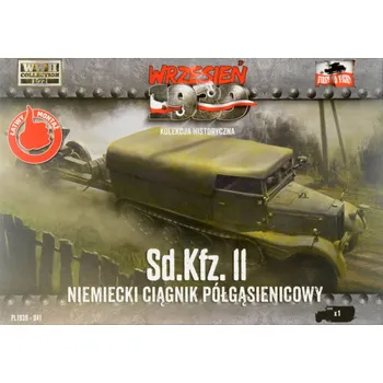 Plastikový model First To Fight 1/72 Sd.Kfz. 11 German half-track