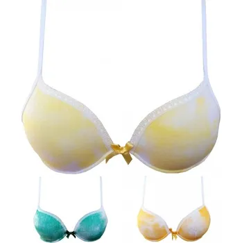 Dámská móda Lovelygirl 7958 dámská podprsenka Barva: žlutá, Velikost: 70B