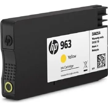 HP 963 originální inkoustová kazeta žlutá 3JA25AE HP 963 Yellow Original Ink Cartridge - 700 stran pro OJ 9010, 9013,9020