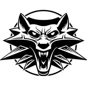 Samolepící dekorace imago Samolepka Zaklínač - Logo