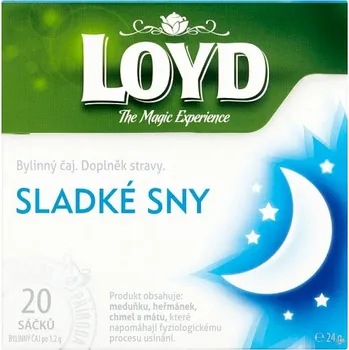 Čaj Loyd Sladké sny bylinný čaj 20 x 1,2 g