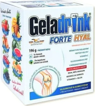 Kloubní výživa Orling Geladrink Forte Hyal nápoj 7 příchutí 14 x 14 g