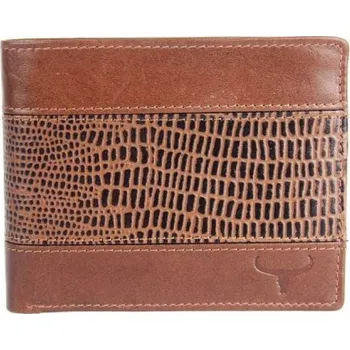 Peněženka Pánská hnědá kožená peněženka Wild N7VTC (Pánská elegantní peněženka)