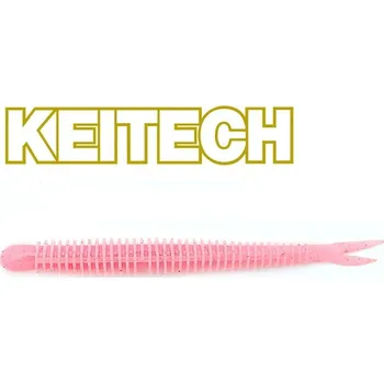 Umělá nástraha Gumová nástraha Keitech Live Impact 4" 10,2cm Bubblegum Shad (10ks)