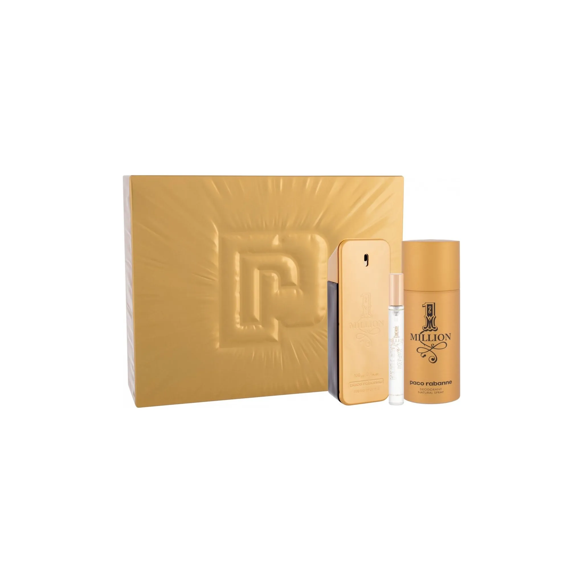 Fotografie 1 - Pánský parfém Paco Rabanne 1 Million M EDT EDT 100 ml + EDT 10 ml + deodorant 150 ml