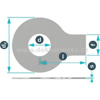 podložka Podložka pojistná s jazýčkem -15,0