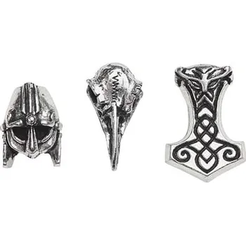 Dětské navlékací korálky Alchemy Gothic Severské korálky do vlasů a vousů