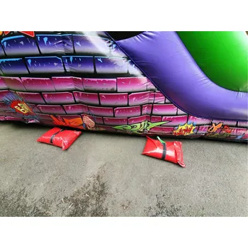 Průmyslové lepidlo zátěžový pytel, kotvení na skákací hrad, kotevní PVC vak, vak na písek, závaží na hrad