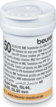 Testovací proužek do glukometru Beurer Lean GL44 50 ks