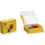 LEGO věšák na zeď, 3 ks - žlutá, modrá, červená