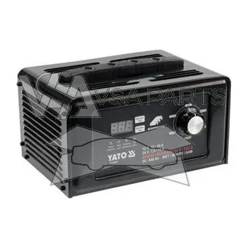 Nabíječka autobaterie YATO Nabíječka 30A 12/24V digitální + start