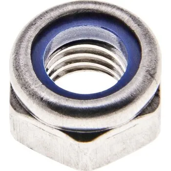 Matice Matice pojistná M8 šestihranná, nerez A2, 15ks