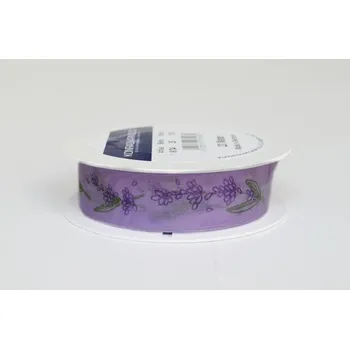 Stuha Stuha Levandule, 2,5 cm, 20 m