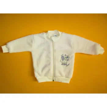 Arex, ČR Teplá kojenecká mikina s výšivkou Barva: smetanová, Velikost: 62