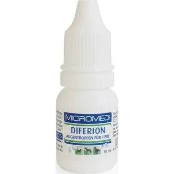 Lék pro psa a kočku Micromed Oční kapky s ionty stříbra 10 ml