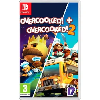 Hra pro Nintendo Switch Overcooked! + Overcooked! 2 Double Pack Nintendo Switch