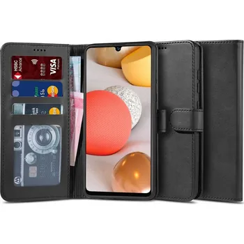 Pouzdro na mobilní telefon Tech-Protect Ochranné pouzdro pro Samsung Galaxy A42 5G - Tech-Protect, Wallet 2 Black