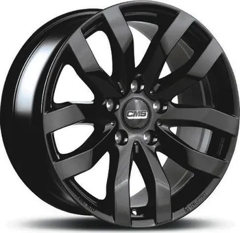 Alu kolo CMS C22 Complete Black Gloss 7,5x17 5x114,3 ET40  60,1