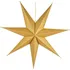 Vánoční světelná dekorace Retlux RXL 339 hvězda zlatá 10 LED teplá bílá