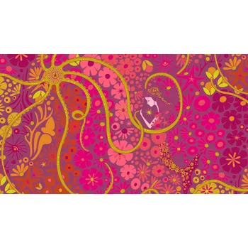 MAKOWER UK Látka bavlna v metráži 8634E