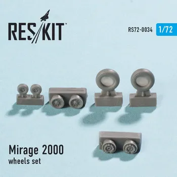Plastikový model Reskit 1/72 Dassault Mirage 2000 wheels set...
