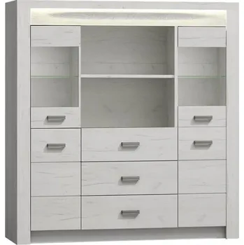 Vinotéka Vitrina Indianapolis 137 cm Kraft Bily