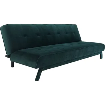 Pohovka Nordic Design Sametová rozkládací pohovka Modena 210 cm