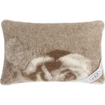 Evropské meríno polštář 40x60cm polštář růžička