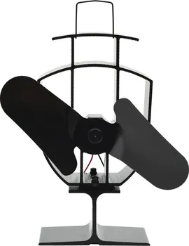Krbový ventilátor vidaXL 51235 černý