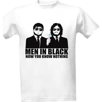 Pánská móda Tričko s potiskem men in black pánské