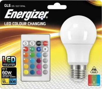 Žárovka Energizer LED žárovka 9,2W E27 RGB + ovladač