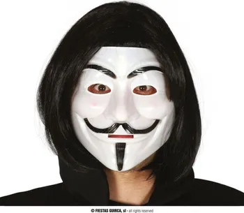 Karnevalová maska Guirca Anonymous Vendeta Halloween
