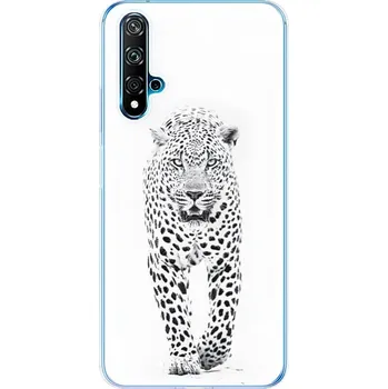 Pouzdro na mobilní telefon Odolné silikonové pouzdro iSaprio - White Jaguar - Huawei Nova 5T