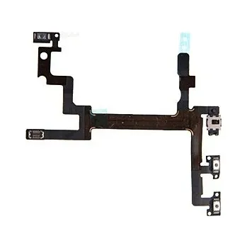 Flex kabel s přepínačem MUTE + ovládání hlasitosti + POWER pro Apple iPhone 5 - kvalita A+