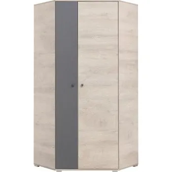 Šatní skříň Meblar Rohová šatní skříň Delta DL 2 L/P