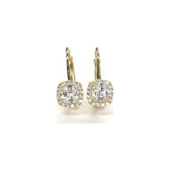 Náušnice Náušnice ze žlutého zlata se zirkonem Pattic AU 585/000 2,40 gr ARP003204Y