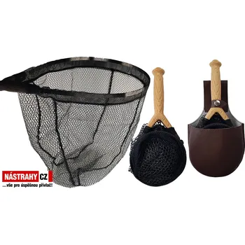 Podběrák Skládací vláčecí podběrák - Světlá rukojeť