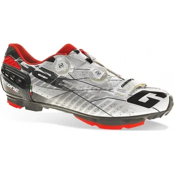 Pánské cyklistické tretry MTB tretry CARBON G.SINCRO WHITE-BLACK 2016